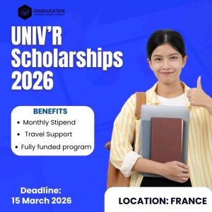 United Nations UNIVR Scholarship Programme in France 2026